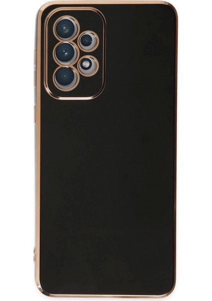 Samsung Galaxy A73 5g Kılıf Volet Silikon - Siyah