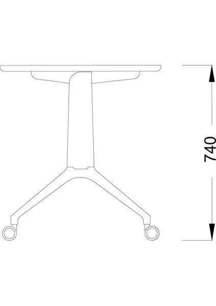 Louis Sabit Çalışma Masası - 74 cm fırsatları