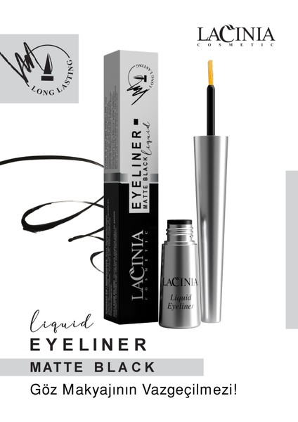 Matte Black Eyeliner 4 ml