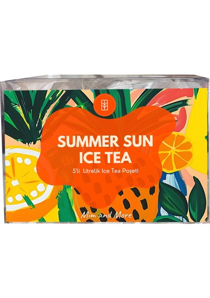 Summer Sun Ice Tea Pack - Soğuk Çay Paketi, 5X20 gr
