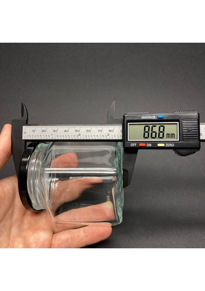 250 cc Kare Cam Kavanoz, Siyah Kapak, 250 Ml, Köşeli, 60 Adet fırsatları