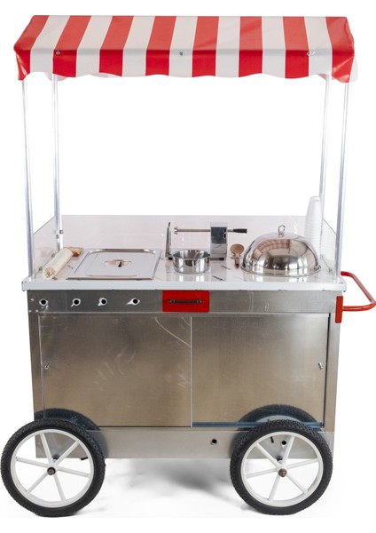 Bardakta Mısır ve Çubukta Patates Arabası 60/120 Elektrikli fırsatları