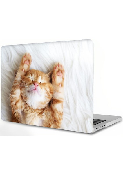 MacBook Air 13.6 Inç Kasa 2022 2023 2024 Sürüm Modeli A2681 M2 A3113 M3, Dokunmatik Kimlikli MacBook Air 13.6 M2 M3 Için Mat Buzlu Sert Kabuk Kapak (Yurt Dışından)