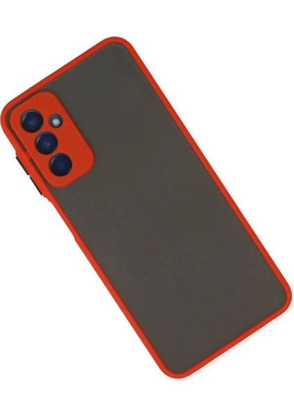 Samsung Galaxy M13 Kılıf Montreal Silikon Kapak - Kırmızı modelleri