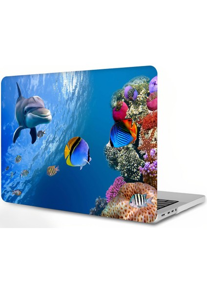 MacBook Pro 15 Inç Kılıf ile Uyumlu 2019 2018 2017 2016 Sürüm A1990 A1707 Dokunmatik Çubuklu, Plastik Sert Kılıf (Yurt Dışından)