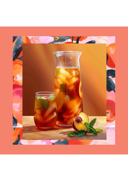 Peach Rooibos Ice Tea Pack 5 x 20 gr