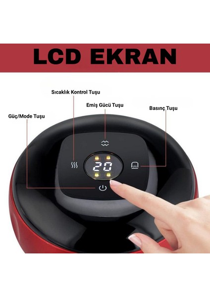 Şarjlı Emiş Gücü Yüksek Kademe Ayarlı Işık Tedavili Hacamat Masaj Vakum Cihazı fiyatları