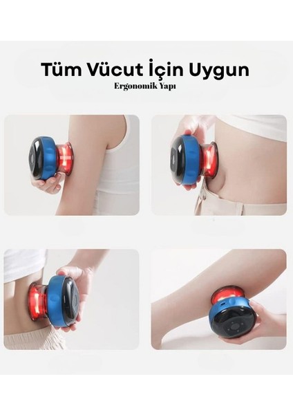 Şarjlı Emiş Gücü Yüksek Kademe Ayarlı Işık Tedavili Hacamat Masaj Vakum Cihazı modelleri