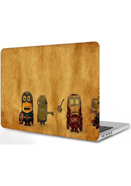 Cd-Rom'lu (Retinasız) MacBook Pro 13 Inç ile Uyumlu Silikon Klavye Kapaklı Touch Mat Sert Kılıf (Model A1278) (Yurt Dışından)