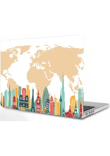 MacBook Air 13 Inç Kılıf ile Uyumlu (Modeller: A1369 ve A1466, Eski Sürüm 2010-2017 Sürümü), Plastik Desenli Sert Kılıf (Yurt Dışından)