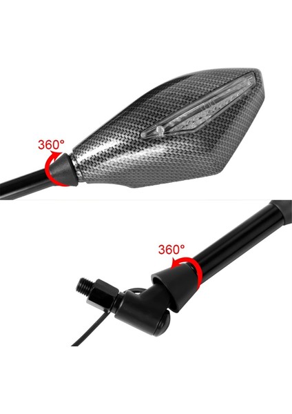 Motosiklet Modifiye 10MM Üniversal Dikiz Aynasıa (Yurt Dışından) fiyatları