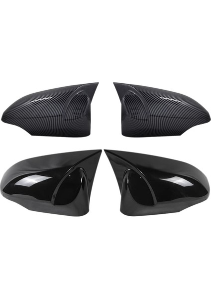 13-17 Için 1 Çift Karbon Fiber Korna Arka Görünüm (Yurt Dışından) fırsatları
