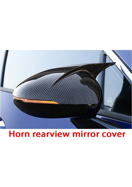 2020-2022 K5 Kekul Ayna Kapağı Parlak Siyah Için 1 Çift (Yurt Dışından) indirimleri