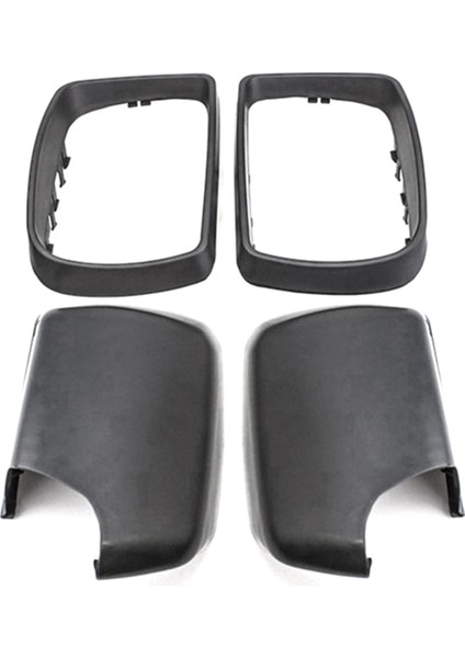 Araba Dikiz Aynası Kapağı Kabuk Yan Ayna Kapakları Çerçeve ile (Yurt Dışından)