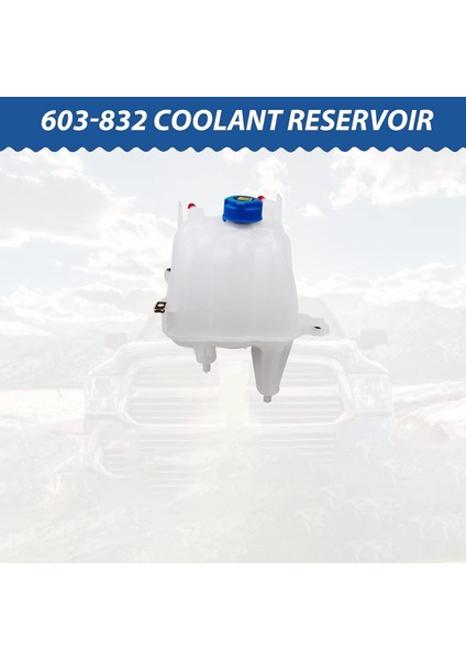 603-832 Ram 2500 Için Soğutma Suyu Deposu Ram 1500 (Yurt Dışından)