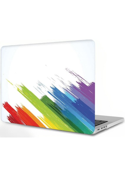 MacBook Air 13 Inç Kılıf ile Uyumlu 2021 2020 2019 2018 Sürüm A2337 M1 A2179 A1932 Touch Id, Plastik Sert Kabuk Kılıf (Yurt Dışından)