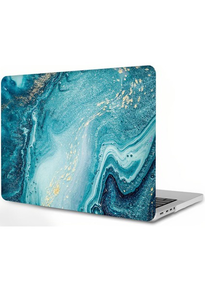 MacBook Air 13 Inç Kılıf ile Uyumlu 2022 2021 2020 2019 2018 Yayın M1 A2337 A2179 A1932 Touch Id, Mat Plastik Sert Kabuk Kılıf (Yurt Dışından)