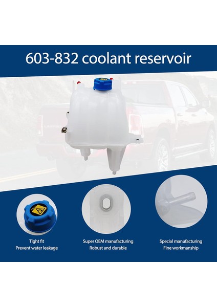 603-832 Ram 2500 Için Soğutma Suyu Deposu Ram 1500 (Yurt Dışından) indirimleri