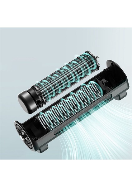 Siyah Güçlü Soğutma Rüzgarı 3 Hız USB Bağlantı Noktası Araba Koltuğu-Taşınabilir Fan (Yurt Dışından)