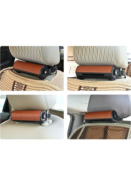 Siyah Güçlü Soğutma Rüzgarı 3 Hız USB Bağlantı Noktası Araba Koltuğu-Taşınabilir Fan (Yurt Dışından) fırsatları