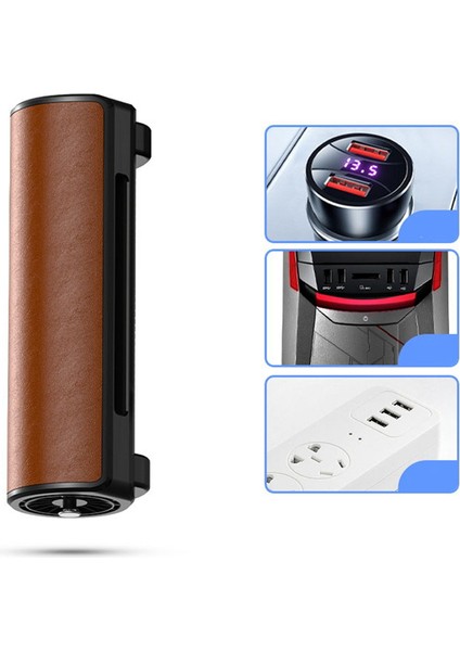 Siyah Güçlü Soğutma Rüzgarı 3 Hız USB Bağlantı Noktası Araba Koltuğu-Taşınabilir Fan (Yurt Dışından) indirimleri