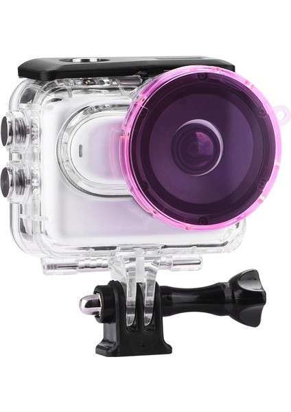 GO3/GO3S Su Geçirmez Kılıf Kamera Kılıfı Kabuk Filtre Pembe (Yurt Dışından) indirimleri