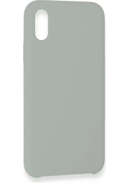 iPhone Xs Kılıf Lansman Legant Silikon - Açık Gri modelleri