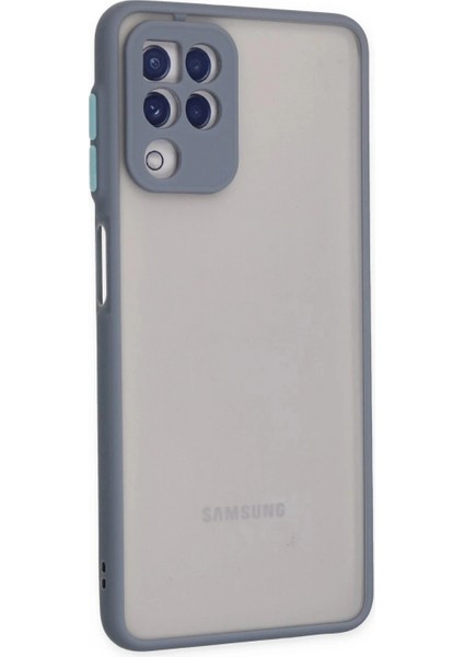 Samsung Galaxy A22 Kılıf Montreal Silikon Kapak - Gri fiyatları