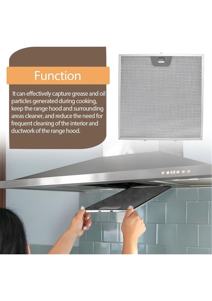 WB02X24872 Davlumbaz Yağ Filtresi Davlumbaz Için JVW5301BJTS (Yurt Dışından) fırsatları