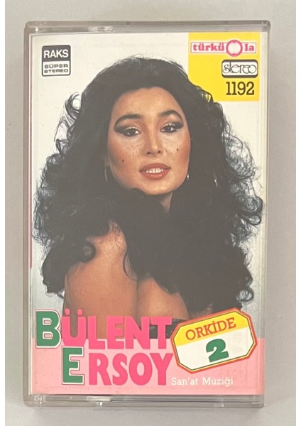 Bülent Ersoy Orkide 2 Kaset (Orijinal Dönem Kağıt Baskı Kaset)