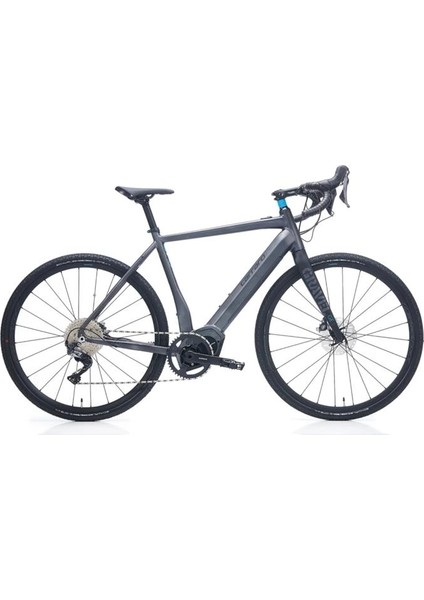 Gravel Ge 8.0 Elektrikli Bisiklet 550H Hd 28 Jant 11 Vites Mat Antrasit Siyah Mavi