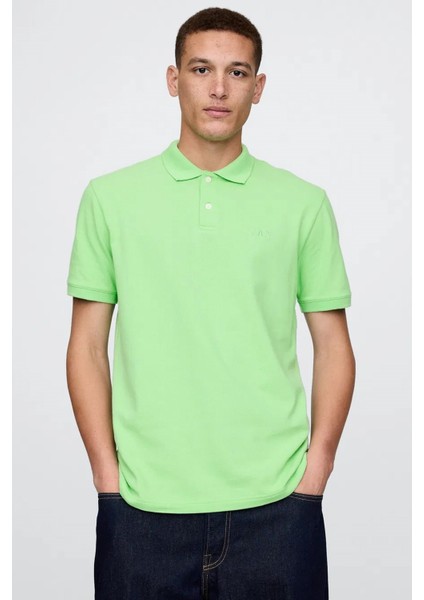 Logo Erkek Polo Yaka Tişört