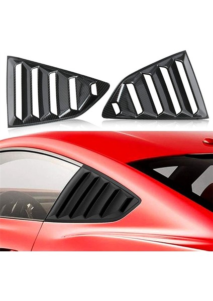 Gövde Trim Havalandırmaları Dış Sticker 15-22 Mat Siyah (Yurt Dışından)