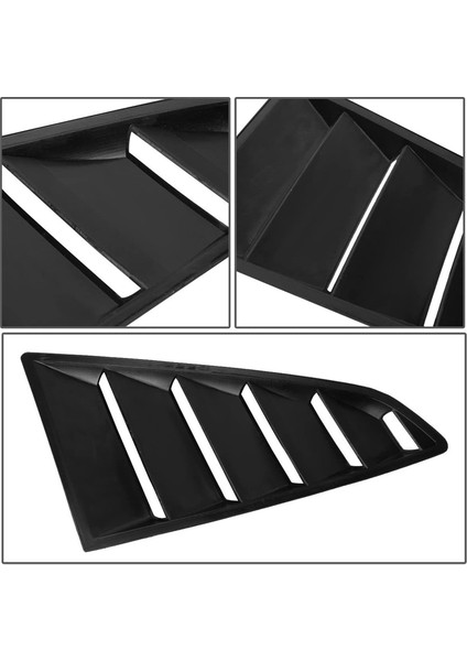 Gövde Trim Havalandırmaları Dış Sticker 15-22 Mat Siyah (Yurt Dışından) fırsatları