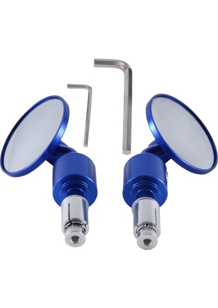 Motosiklet Reflektörlü Üniversal Saplı Ayna Arka Aynamavi (Yurt Dışından)