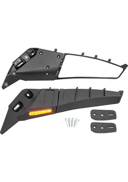 Atv Motosiklet Kanatlı Dikiz Aynası Ayarlanabilir Döner Yan Ayna (Yurt Dışından) fırsatları