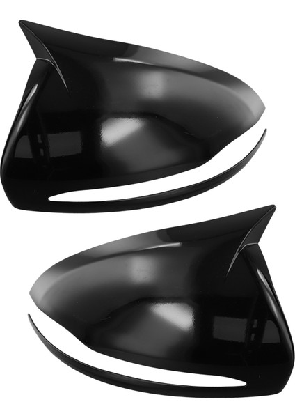 W205 Siyah Için Boynuzlu Stil Yan Dikiz Aynası Kapağı (Yurt Dışından) modelleri