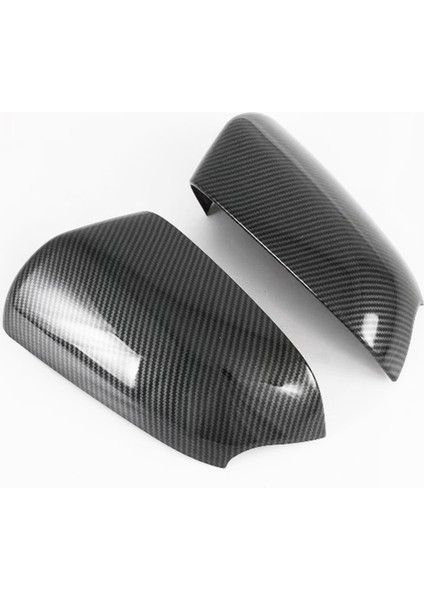 2 Adet Karbon Fiber Dikiz Aynası Kapağı-Yan Kapı Aynası Kapağı Kapağı (Yurt Dışından)
