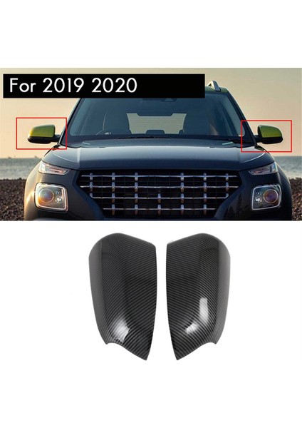 2 Adet Karbon Fiber Dikiz Aynası Kapağı-Yan Kapı Aynası Kapağı Kapağı (Yurt Dışından) indirimleri