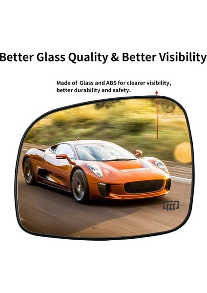 Town Country 2008-2016 Sol Için Isıtmalı Ayna Camı (Yurt Dışından) fırsatları