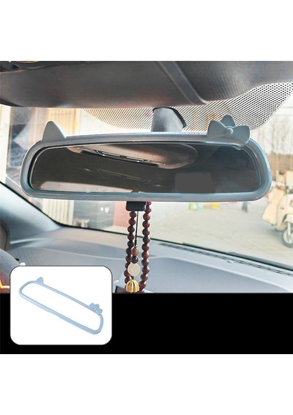 Araba Iç Dikiz Aynası Koruyucu Çerçeve Trim Kapağı (Yurt Dışından) fırsatları