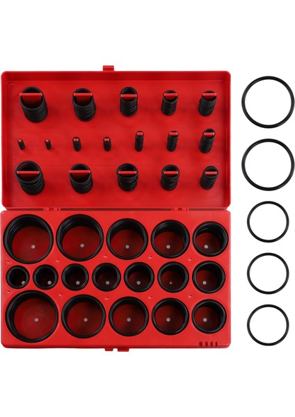 419 Adet Set Evrensel O-Ring Çeşitleri 32 Boyut Nitril Kauçuk Halka (Yurt Dışından)