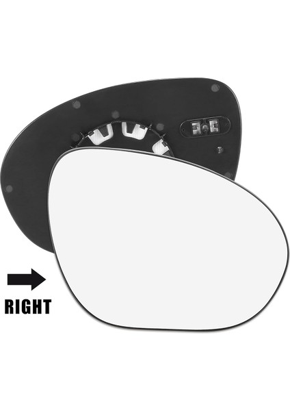 Juke 2010-2014 Yan Kanat Ayna Camı Için (Yurt Dışından)