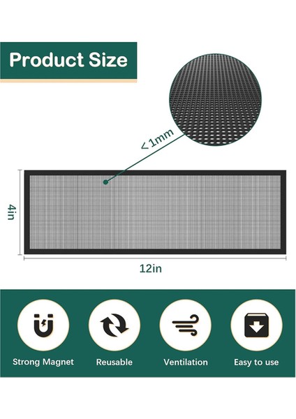 Manyetik Kayıt Kapakları Havalandırma Kapakları Örgü Havalandırma Kapakları 5.5X12 Inç (Yurt Dışından) fiyatları