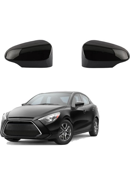 Yaris Siyah Için Araba Dikiz Aynası Kapağı Yan Ayna (Yurt Dışından) fırsatları