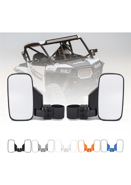 Utv Atv Yan Aynalar Plaj Bisikletleri Her Türlü Arazi Off-Road Siyah (Yurt Dışından) fırsatları