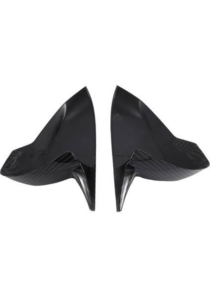 1 Çift Araba Dikiz Aynası Ox Korna Kabuğu Trim Kapağı (Yurt Dışından)