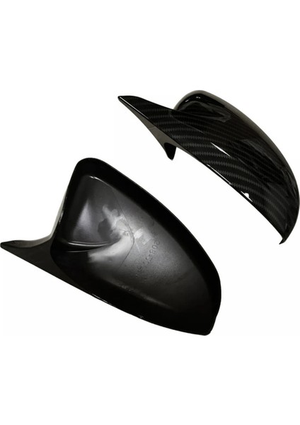 1 Çift Araba Yan Kapı Aynası Kabuk Kapakları 208 508 2008 Için (Yurt Dışından)