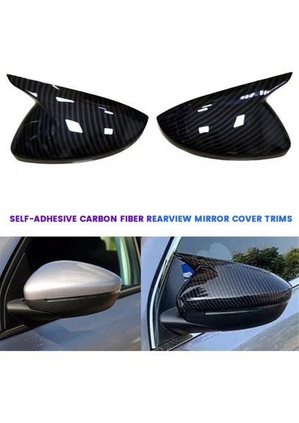 1 Çift Araba Yan Kapı Aynası Kabuk Kapakları 208 508 2008 Için (Yurt Dışından) fırsatları