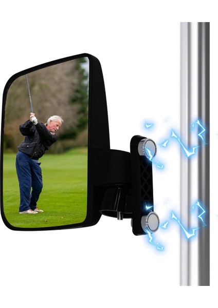 Cıub Car Için Evrensel Katlanır Manyetik Yan Görünüm Aynası (Yurt Dışından) modelleri